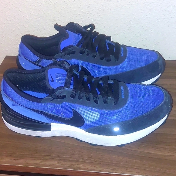 Nike Waffle One Racer Blue Sneakers - Picture 1 of 6